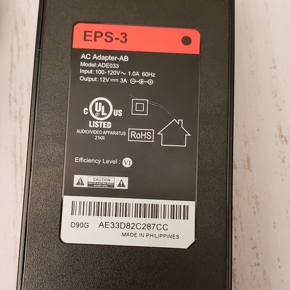 EPS-3 Ac Adapter ADE033 Power Adapter - Picture 2 of 4